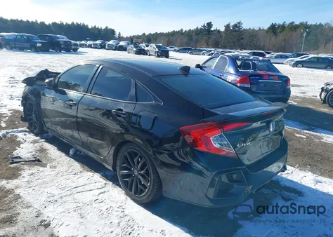 2020 Honda Civic Si Sedan z USA, uszkodzony, nr VIN 2HGFC1E51LH700641
